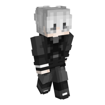 Kaneki Manga Minecraft Skin