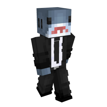 Shark Suit Minecraft Skin