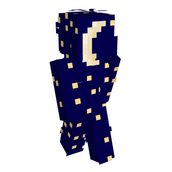 Sky Moonrise Minecraft Skin