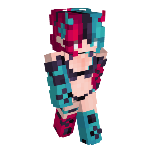 Girl Demon Minecraft Skin - Laby