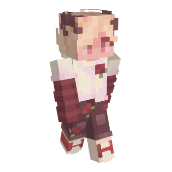 Red Roses Minecraft Skin
