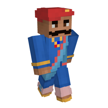 Mustache Minecraft Skin