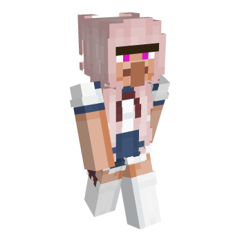 Schoolgirl Villager Minecraft Skin