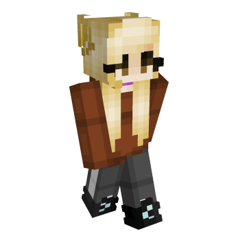 Brown Fox Girl Minecraft Skin