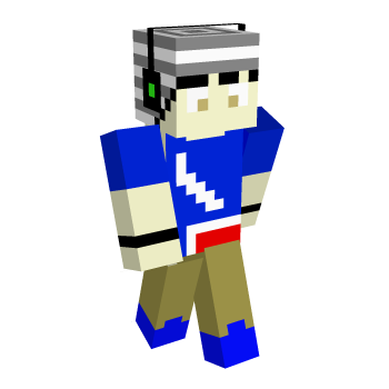 Sky Noob Minecraft Skin
