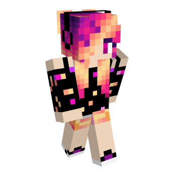 Sunset Sky Minecraft Skin