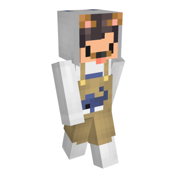 Bunny Overalls Minecraft Skin