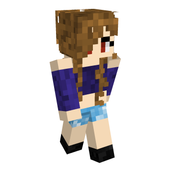 Cute Girly Minecraft Skin