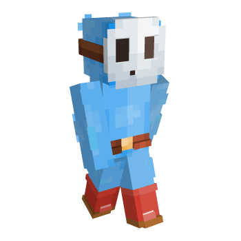 Light Blue Game Minecraft Skin - Laby
