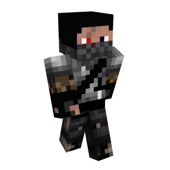 Hunter Evil Minecraft Skin