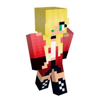 Cute Blonde Minecraft Skin