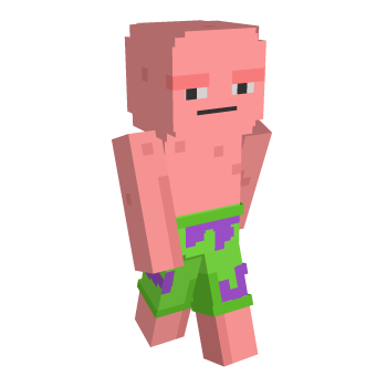 Patrick Spongebob Squarepants Minecraft Skin