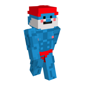 Smurf Buff Minecraft Skin
