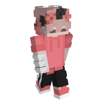 Aesthetic Pink Minecraft Skin