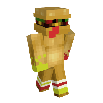 Burger Minecraft Skin
