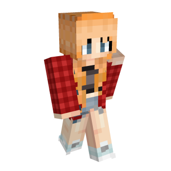 Redhead Minecraft Skin