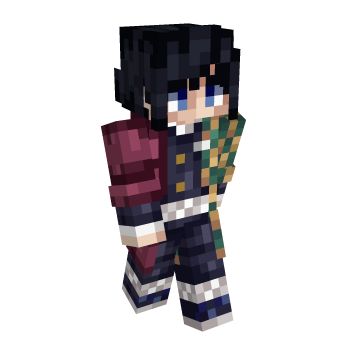 Demon Slayer Minecraft Skin