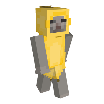 Banana Cat Meme Minecraft Skin