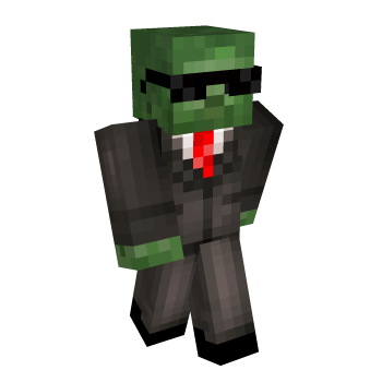 Zombie Agent Minecraft Skin