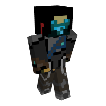Gore SciFi Minecraft Skin