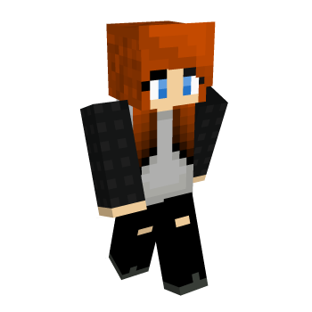 Ginger Girl Ginger Minecraft Skin