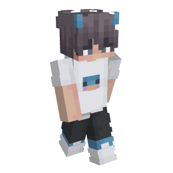 Boy Light Blue Minecraft Skin