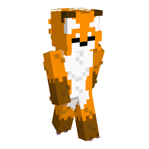Furry Furry Fox Girl Minecraft Skin - Laby