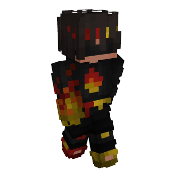 Fragger Flame Minecraft Skin