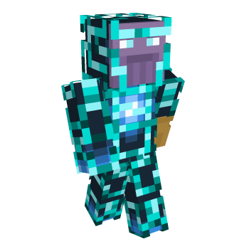 Blue Purple Minecraft Skin