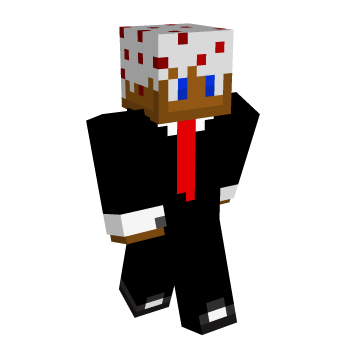 Suit Cake Minecraft Skin