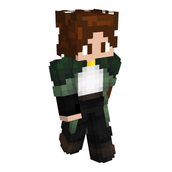 Brunette Cape Minecraft Skin
