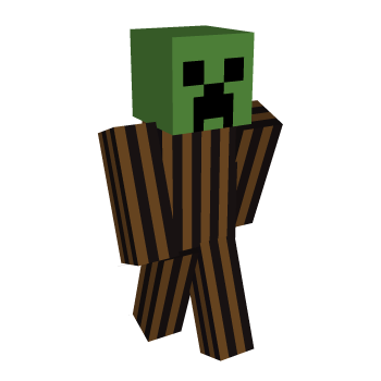 Creeper Tree Minecraft Skin