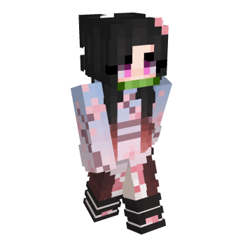 Demon Slayer Minecraft Skin