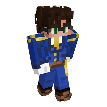 Prince Blue suit Minecraft Skin
