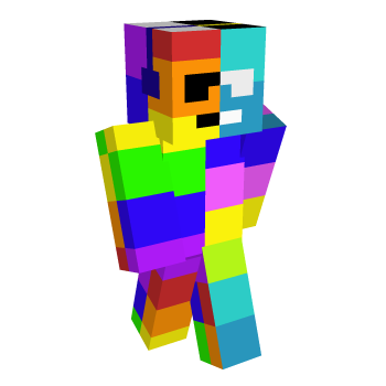 Rainbow Minecraft Skin