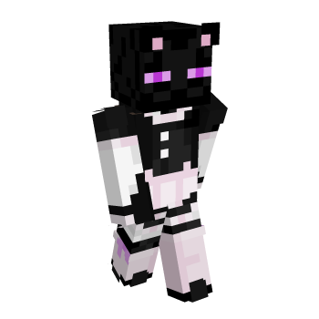 Enderman Ender Minecraft Skin