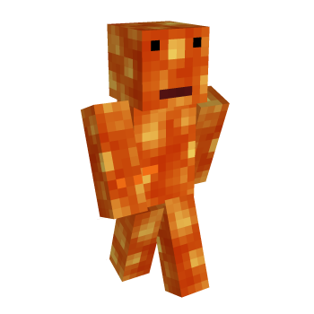 Lava Minecraft Skin