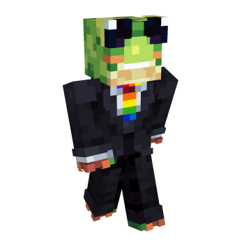 Frog Green Minecraft Skin