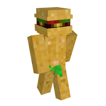 Burger Minecraft Skin