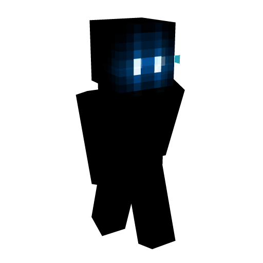 Black Minecraft Skin - Laby