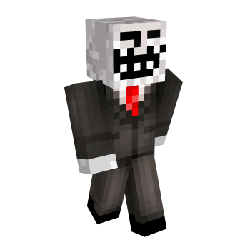 Trollface Suit Minecraft Skin