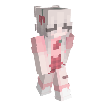 Girl Egirl Minecraft Skin