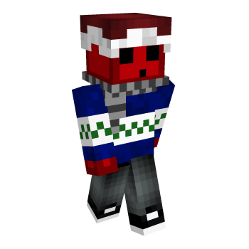 Festive Cute Minecraft Skin