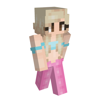 Blonde Hair Brown Eyes Minecraft Skin