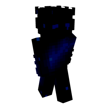 Dark Blue Minecraft Skin