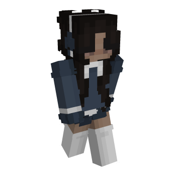 Brunette Tie Minecraft Skin