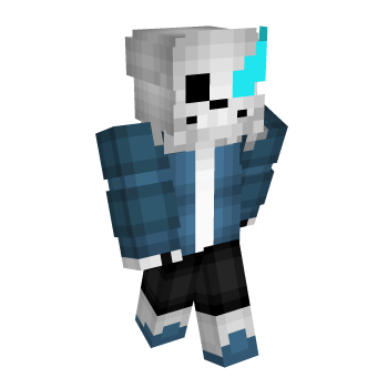 Undertale Sans Minecraft Skin