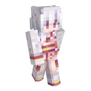 Godfoxy White Minecraft Skin