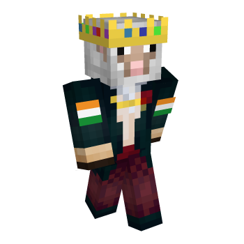 Sheep King Minecraft Skin