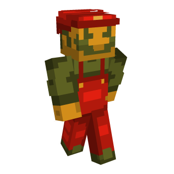 Mario Minecraft Skin